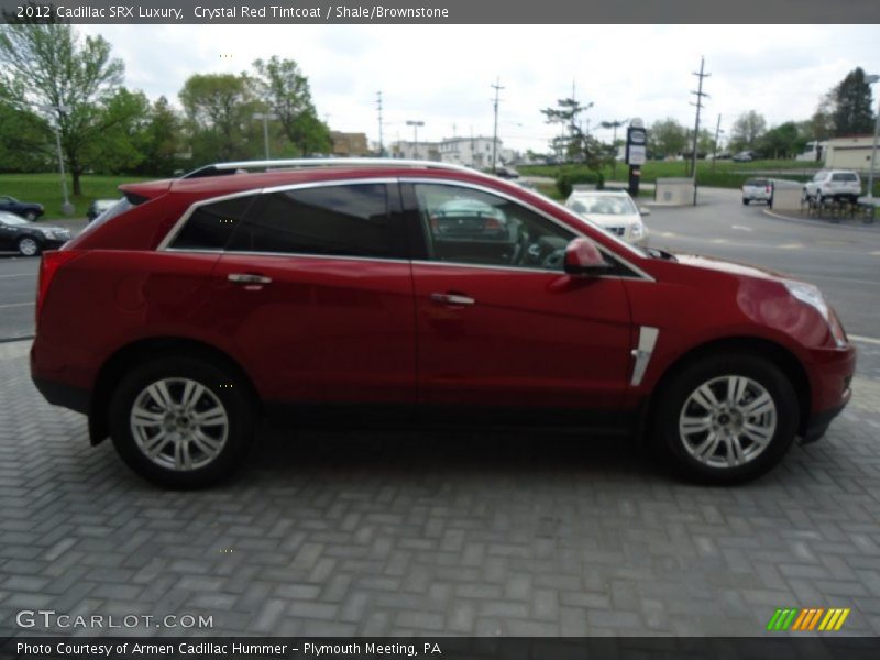 Crystal Red Tintcoat / Shale/Brownstone 2012 Cadillac SRX Luxury