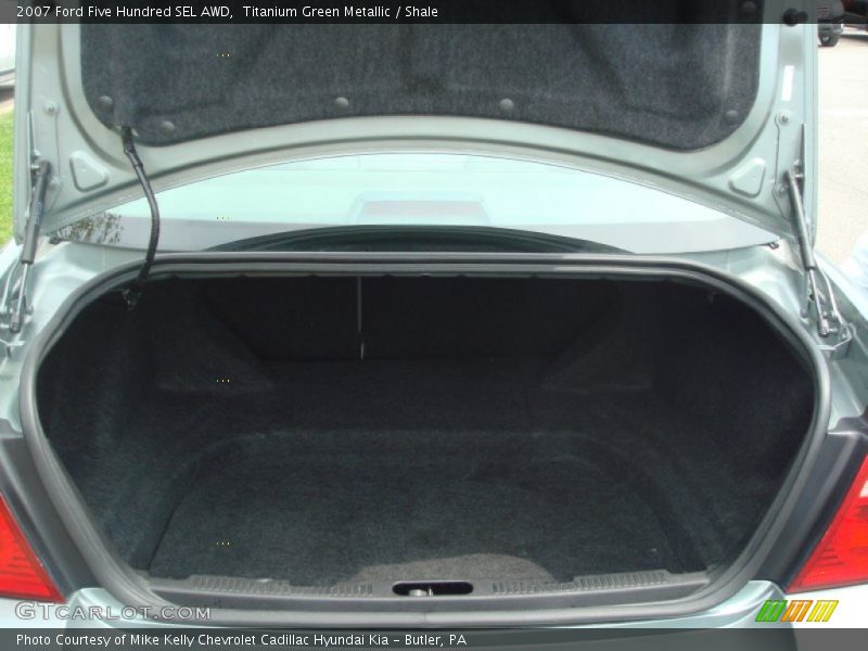 Titanium Green Metallic / Shale 2007 Ford Five Hundred SEL AWD