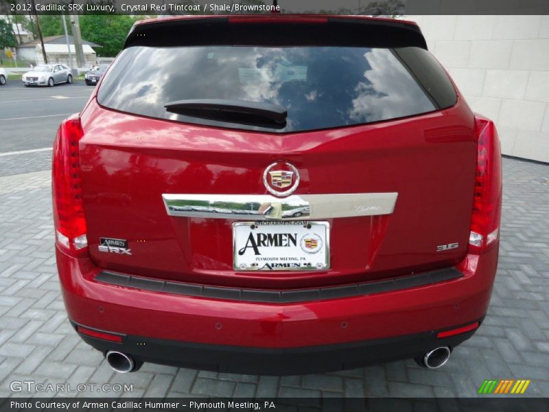 Crystal Red Tintcoat / Shale/Brownstone 2012 Cadillac SRX Luxury