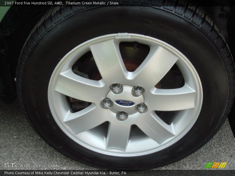 Titanium Green Metallic / Shale 2007 Ford Five Hundred SEL AWD
