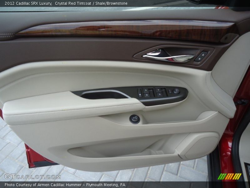 Crystal Red Tintcoat / Shale/Brownstone 2012 Cadillac SRX Luxury