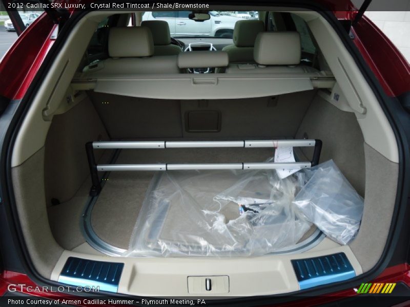 Crystal Red Tintcoat / Shale/Brownstone 2012 Cadillac SRX Luxury