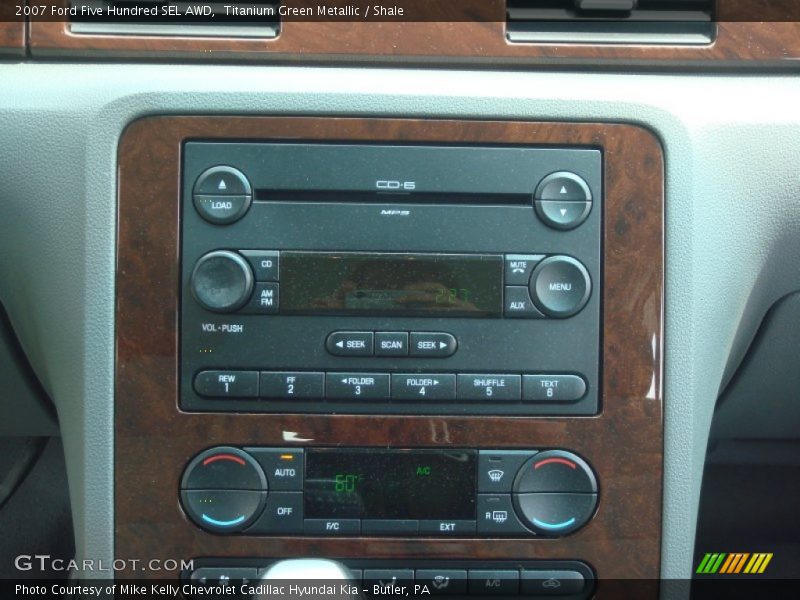 Titanium Green Metallic / Shale 2007 Ford Five Hundred SEL AWD