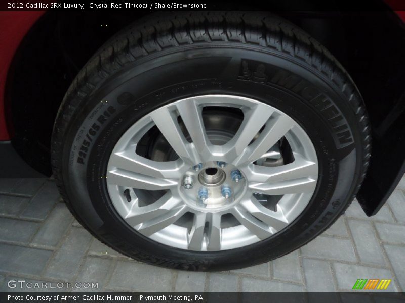 Crystal Red Tintcoat / Shale/Brownstone 2012 Cadillac SRX Luxury