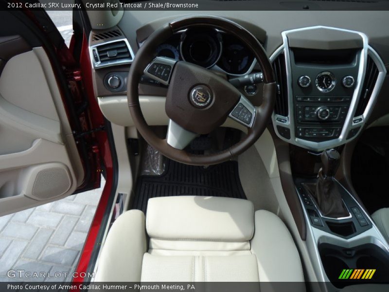 Crystal Red Tintcoat / Shale/Brownstone 2012 Cadillac SRX Luxury