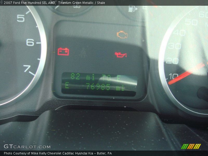 Titanium Green Metallic / Shale 2007 Ford Five Hundred SEL AWD