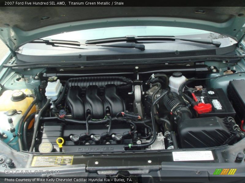 Titanium Green Metallic / Shale 2007 Ford Five Hundred SEL AWD