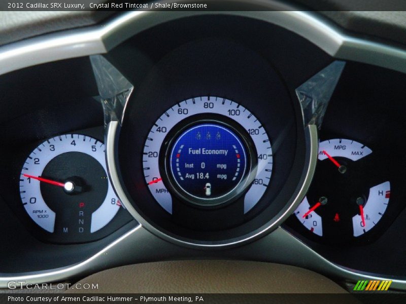 Crystal Red Tintcoat / Shale/Brownstone 2012 Cadillac SRX Luxury