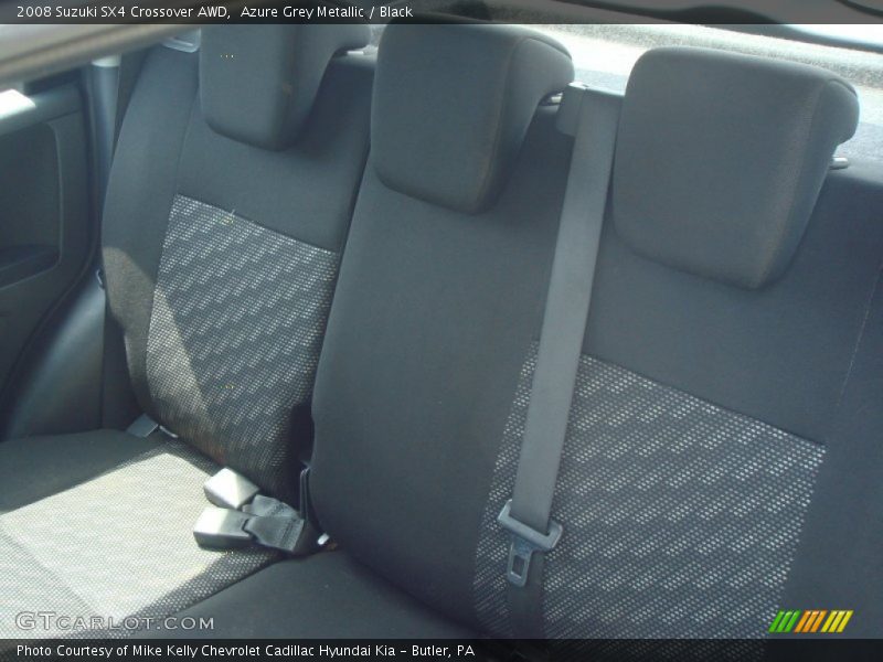 Azure Grey Metallic / Black 2008 Suzuki SX4 Crossover AWD