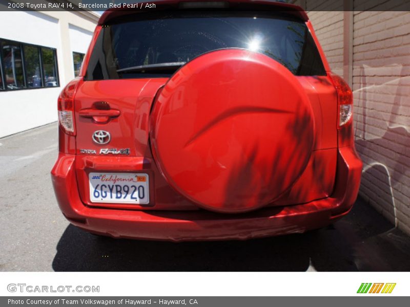 Barcelona Red Pearl / Ash 2008 Toyota RAV4 I4