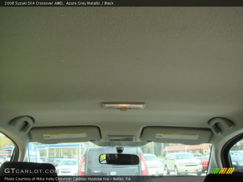Azure Grey Metallic / Black 2008 Suzuki SX4 Crossover AWD