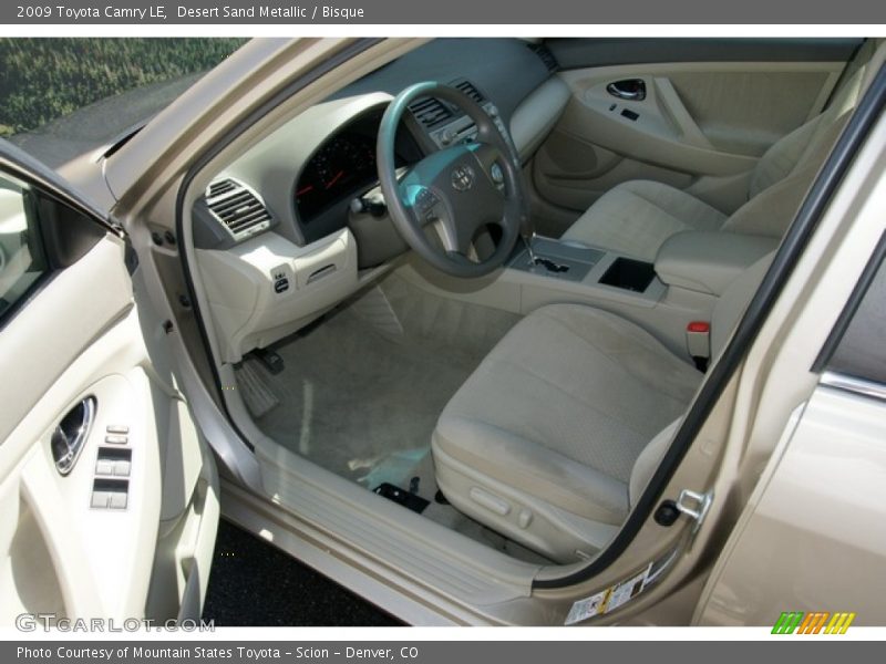 Desert Sand Metallic / Bisque 2009 Toyota Camry LE