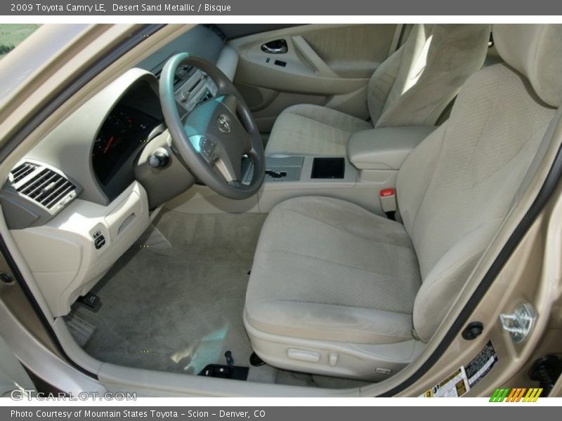 Desert Sand Metallic / Bisque 2009 Toyota Camry LE