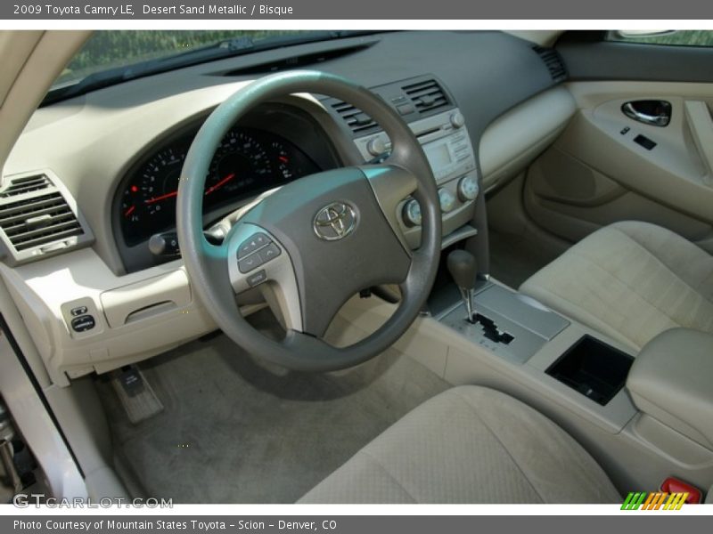 Desert Sand Metallic / Bisque 2009 Toyota Camry LE