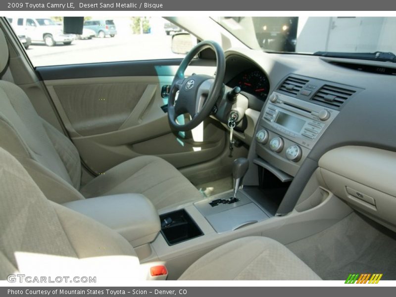 Desert Sand Metallic / Bisque 2009 Toyota Camry LE
