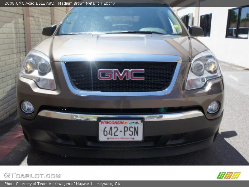 Medium Brown Metallic / Ebony 2008 GMC Acadia SLE AWD