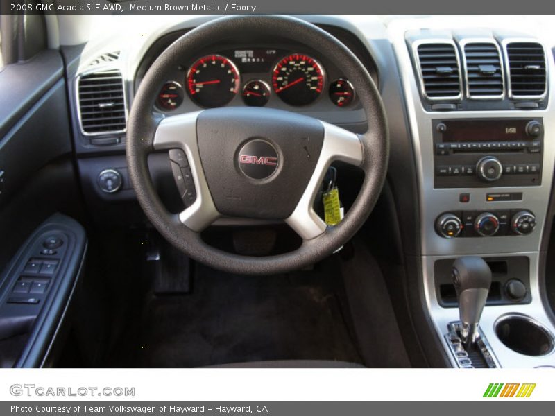 Medium Brown Metallic / Ebony 2008 GMC Acadia SLE AWD