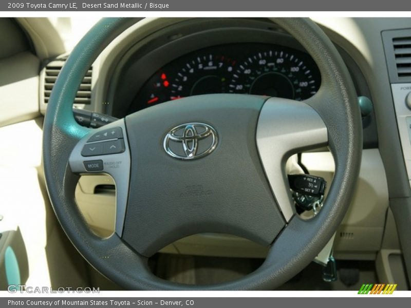 Desert Sand Metallic / Bisque 2009 Toyota Camry LE