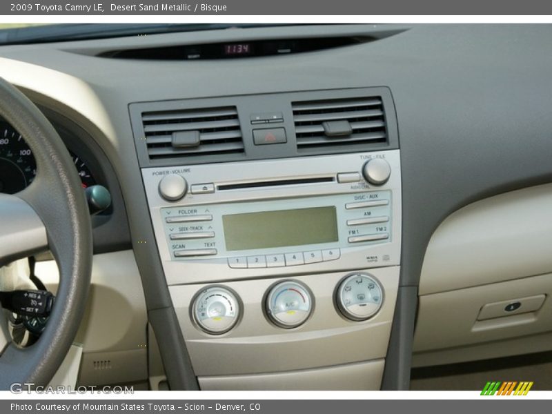 Desert Sand Metallic / Bisque 2009 Toyota Camry LE