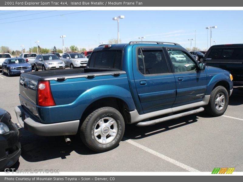  2001 Explorer Sport Trac 4x4 Island Blue Metallic