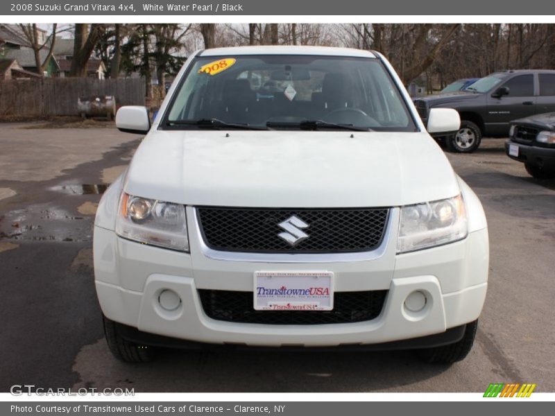 White Water Pearl / Black 2008 Suzuki Grand Vitara 4x4