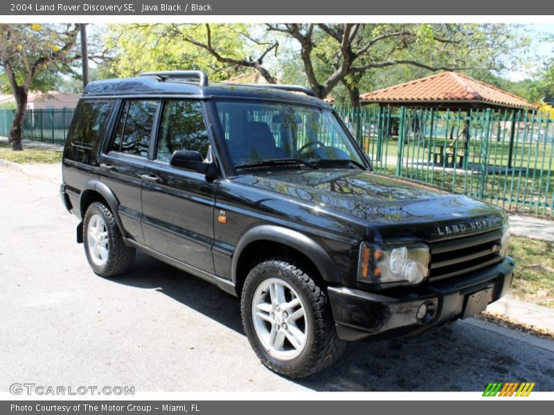 Java Black / Black 2004 Land Rover Discovery SE