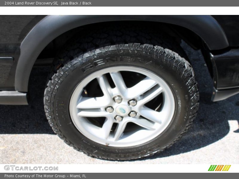 Java Black / Black 2004 Land Rover Discovery SE