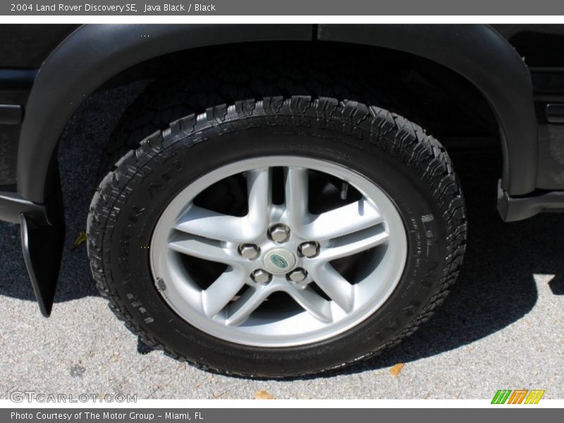 Java Black / Black 2004 Land Rover Discovery SE