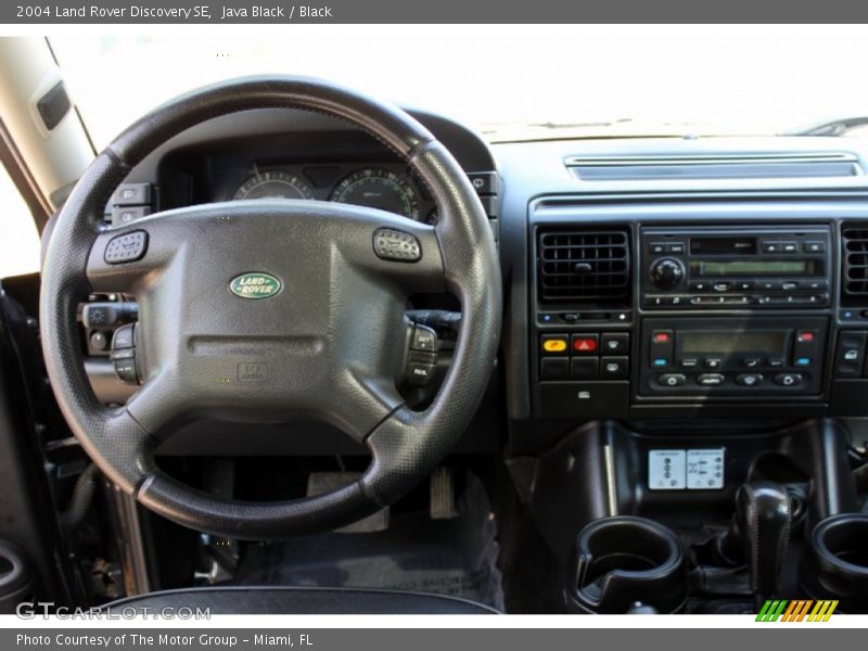 Java Black / Black 2004 Land Rover Discovery SE