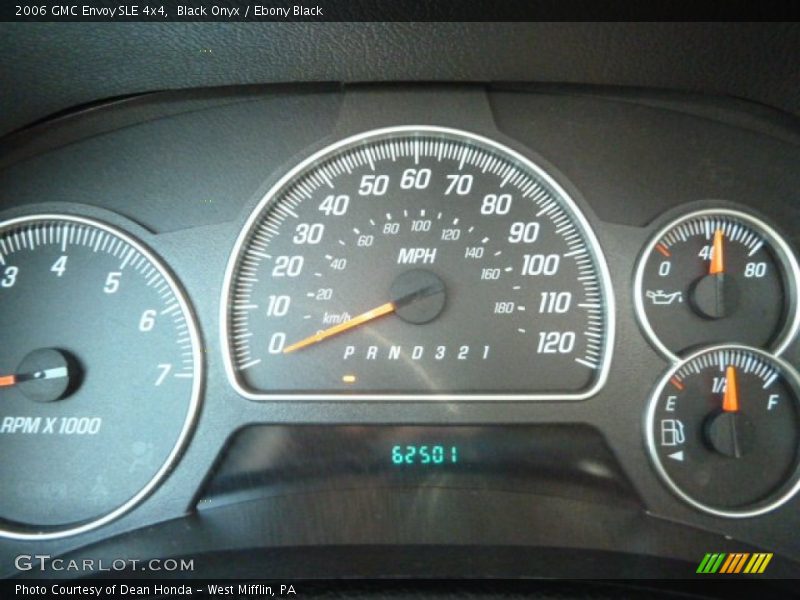 Black Onyx / Ebony Black 2006 GMC Envoy SLE 4x4