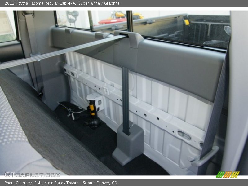 Super White / Graphite 2012 Toyota Tacoma Regular Cab 4x4