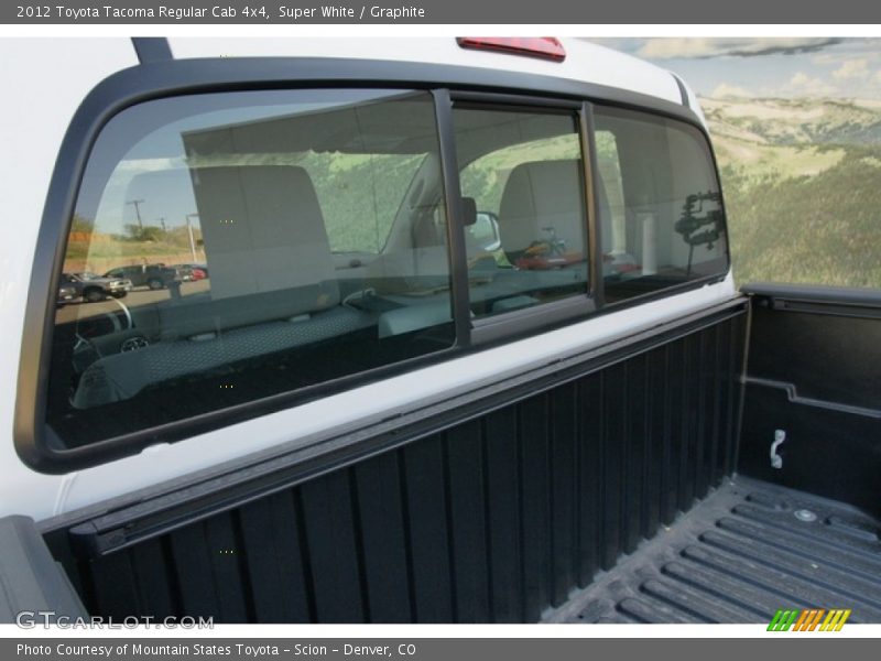 Super White / Graphite 2012 Toyota Tacoma Regular Cab 4x4