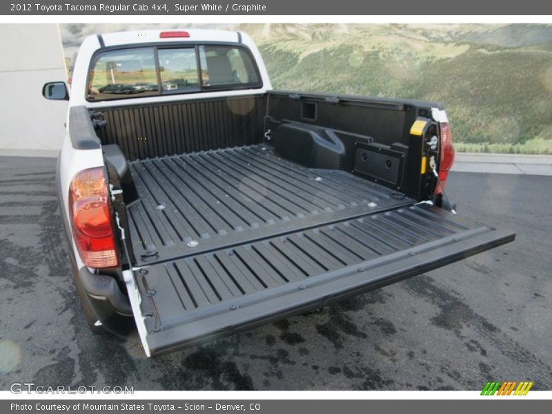 Super White / Graphite 2012 Toyota Tacoma Regular Cab 4x4
