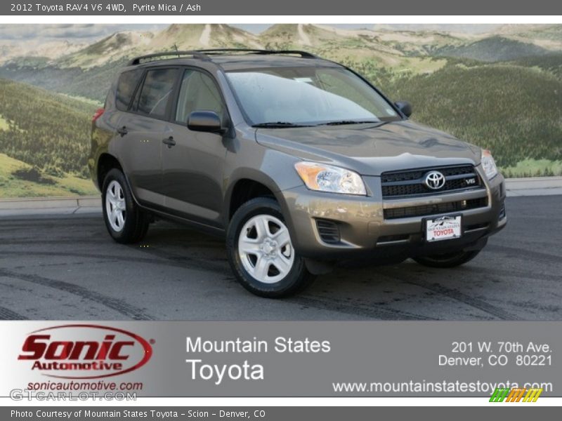 Pyrite Mica / Ash 2012 Toyota RAV4 V6 4WD