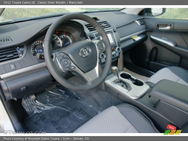 Classic Silver Metallic / Black/Ash 2012 Toyota Camry SE
