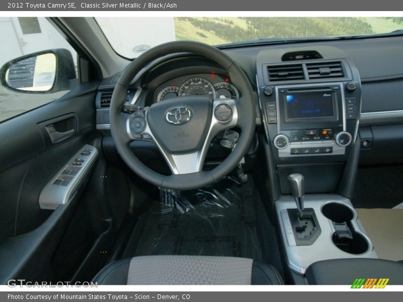 Classic Silver Metallic / Black/Ash 2012 Toyota Camry SE