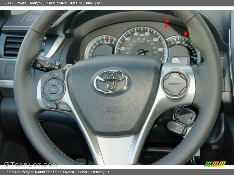 Classic Silver Metallic / Black/Ash 2012 Toyota Camry SE