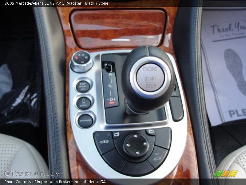  2009 SL 63 AMG Roadster 7 Speed Automatic Shifter
