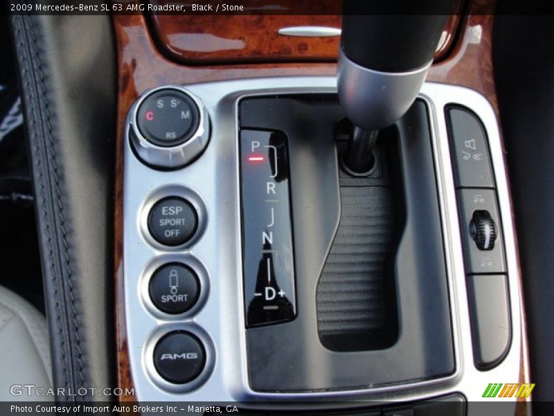  2009 SL 63 AMG Roadster 7 Speed Automatic Shifter