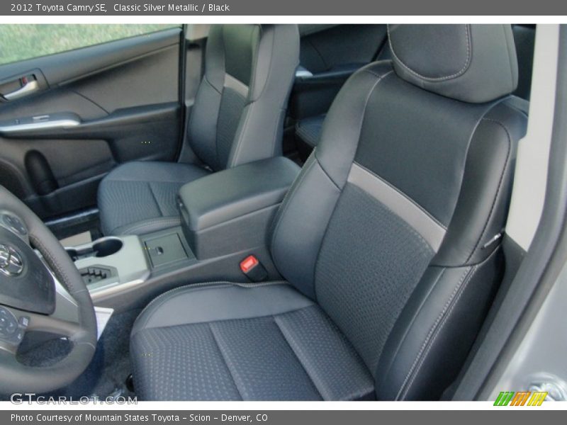 Classic Silver Metallic / Black 2012 Toyota Camry SE