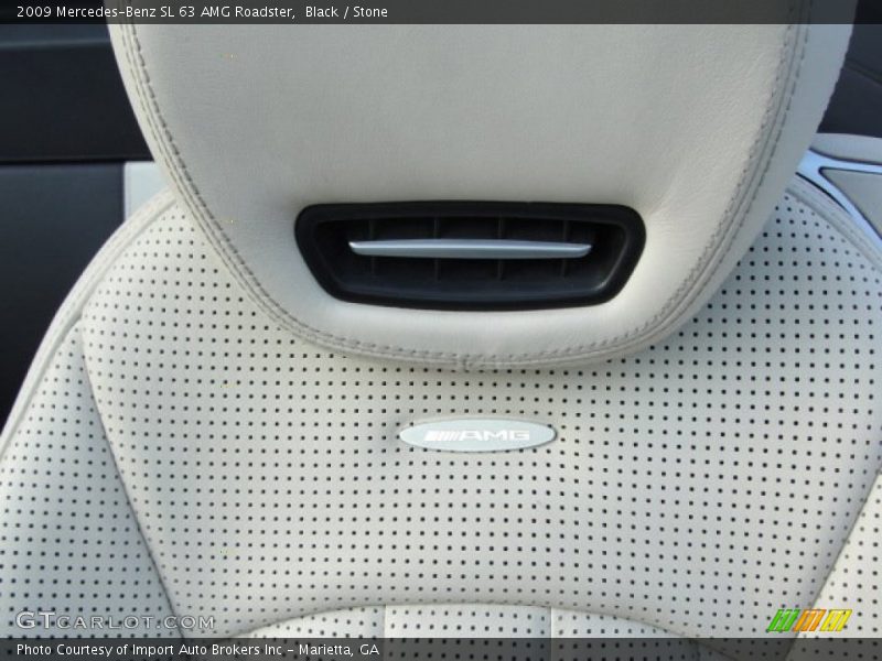 Front Seat of 2009 SL 63 AMG Roadster