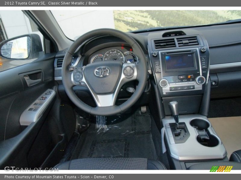 Classic Silver Metallic / Black 2012 Toyota Camry SE