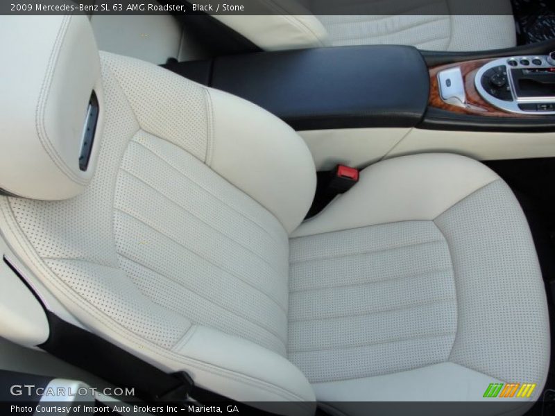 Front Seat of 2009 SL 63 AMG Roadster