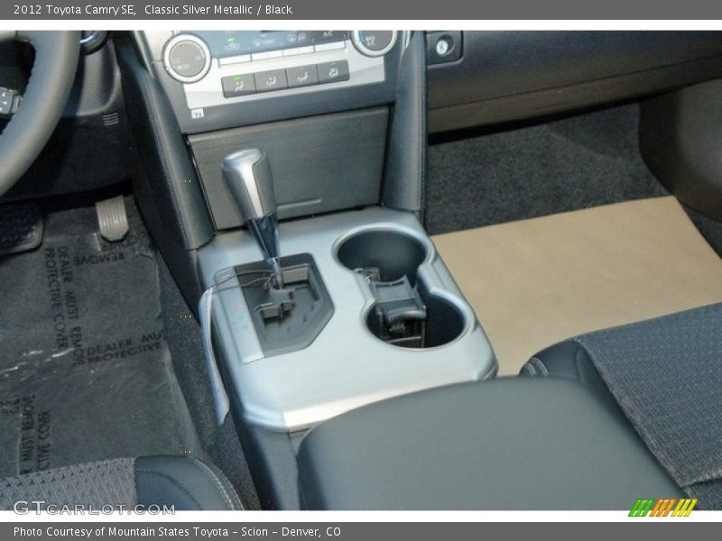 Classic Silver Metallic / Black 2012 Toyota Camry SE
