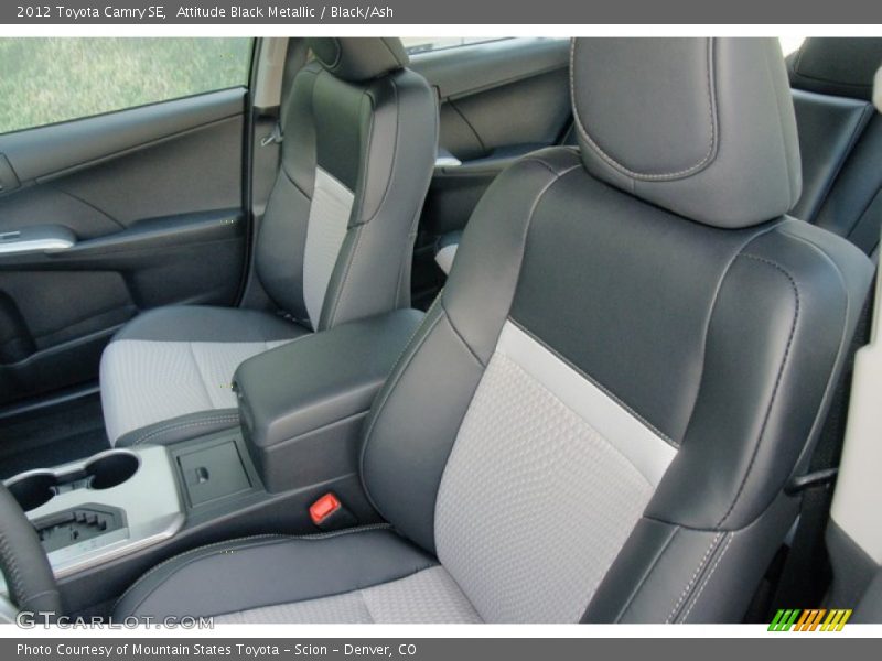 Attitude Black Metallic / Black/Ash 2012 Toyota Camry SE