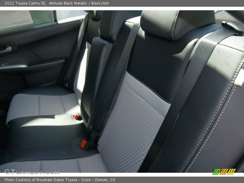 Attitude Black Metallic / Black/Ash 2012 Toyota Camry SE