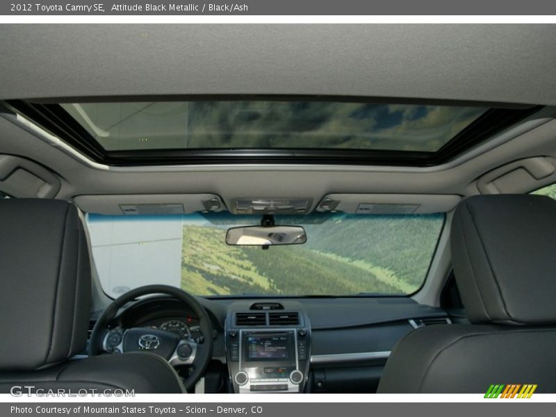 Attitude Black Metallic / Black/Ash 2012 Toyota Camry SE