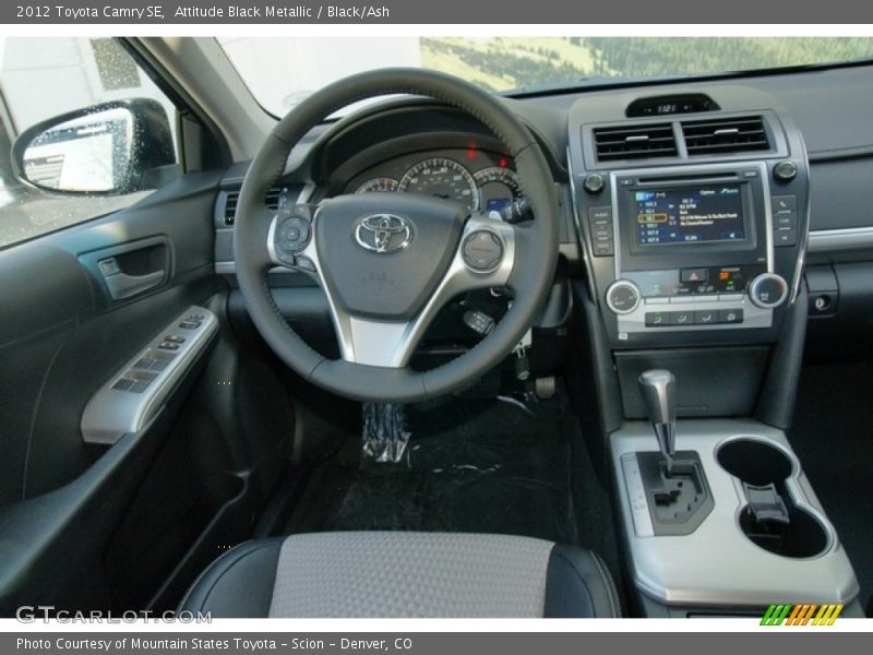 Attitude Black Metallic / Black/Ash 2012 Toyota Camry SE