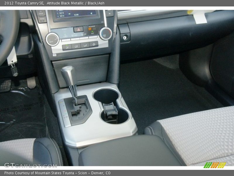 Attitude Black Metallic / Black/Ash 2012 Toyota Camry SE