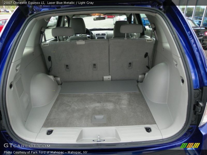 Laser Blue Metallic / Light Gray 2007 Chevrolet Equinox LS